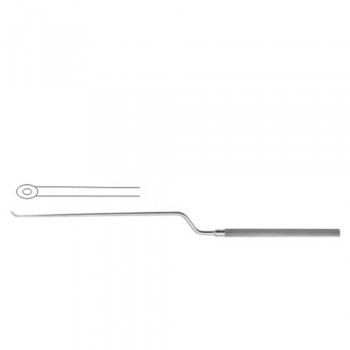 Yasargil Micro Curette Bayonet Shaped Stainless Steel, 18.5 cm - 7 1/4"